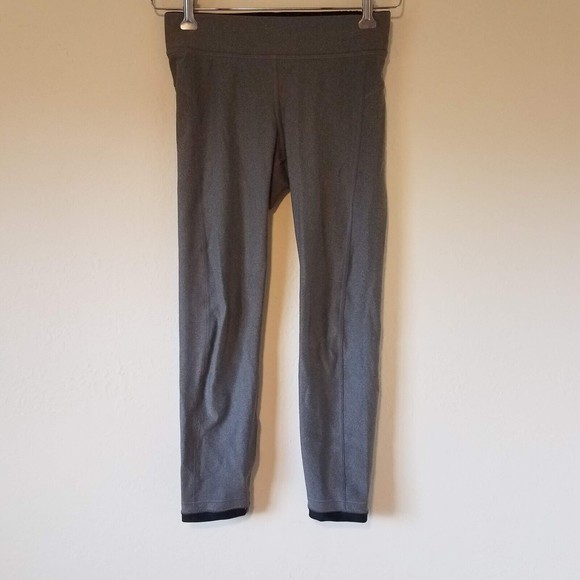 Under Armour Size Small S Heatgear Compression Gray Leggings - Picture 1 of 7